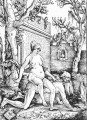 アリストテレスとフィリス ルネサンスの画家 ハンス・バルドゥン